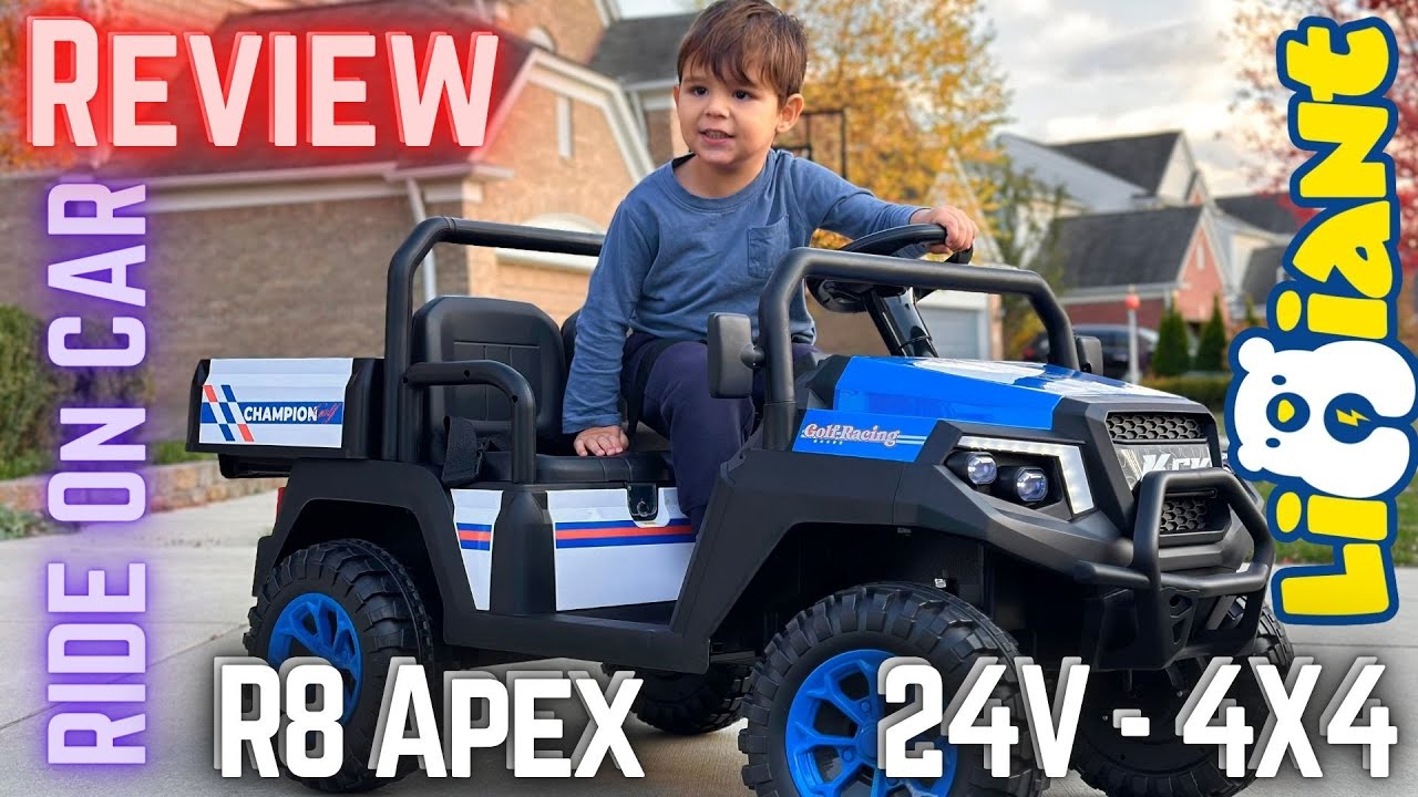LIGIANT Ride On Car R8 Apex Kids Review - YouTube