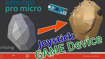 use blender 3d model to material object arduino pro micro diy game device key joystick modular