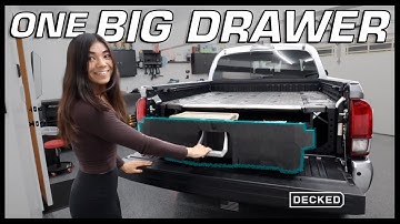 Introducing my new Tacoma Bed! DECKED 2.0 (Overview + Install)