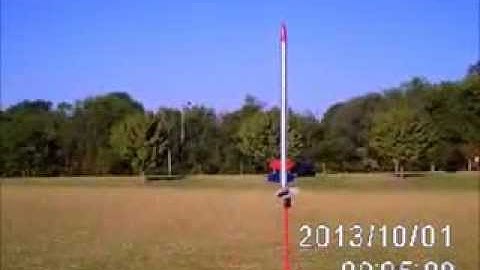 Scratch Built 2-Stage Model Rocket - Merca II - C Motors