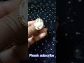 #white & golden beeds#handmade ring #making #diy #crativiti# short