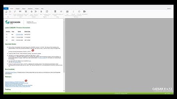 CADWorx Piping and Structure Integration with CAESAR II and FEATools