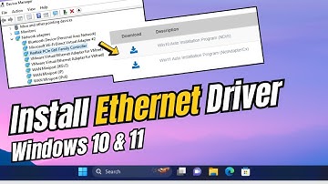 How to Download & Install Ethernet Driver on Window 10/11