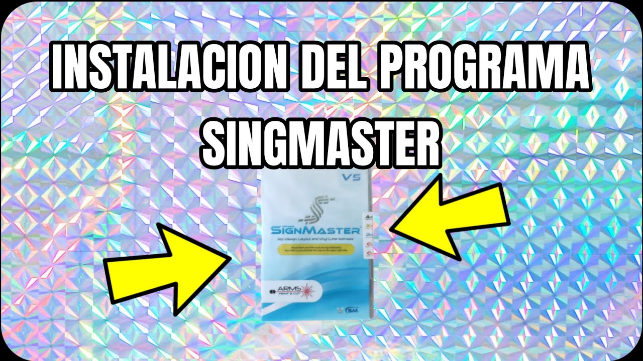 Singmaster Inverted Sticker INSTALACIÓN DEL PROGRAMA SINGMASTER🤟 - YouTube