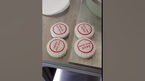 Semi automatic pleat toilet soap wrapping machine,susie@sinocambrian.com