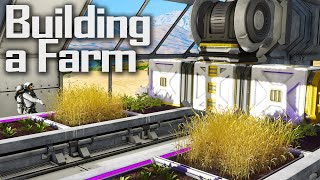 Farming, Automated Harvest, Water Warning System and Airtightness | Space Engineers Tutorial