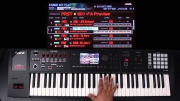 Roland FA-06/08 - Advanced Layers and Splits 02 - Part 1
