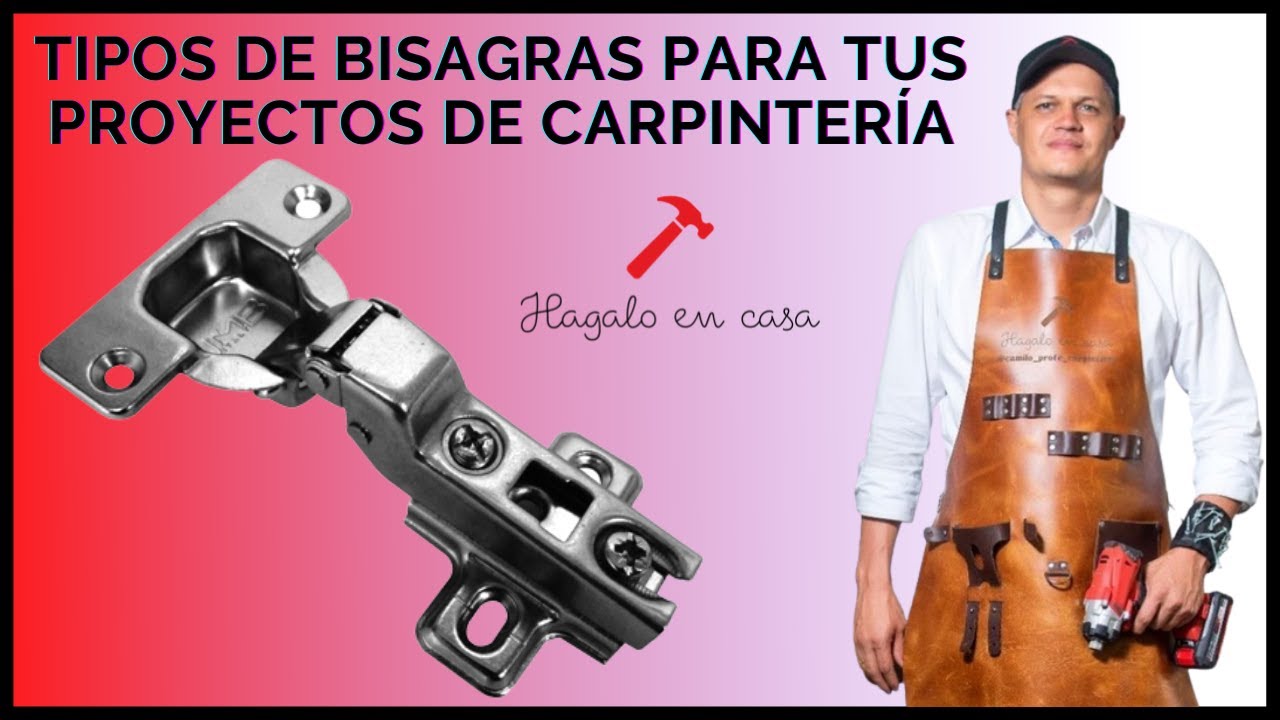 Tipos de bisagras y para que se utilizan – José Santiago Vargas –  Maquinaria, accesorios de cocina y ferretería online