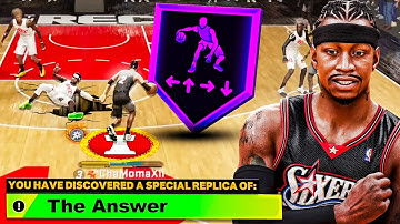 "PRIME" MVP ALLEN IVERSON BUILD is UNFAIR to REC PLAYERS in NBA 2K23! INSANE ANKLE BREAKERS