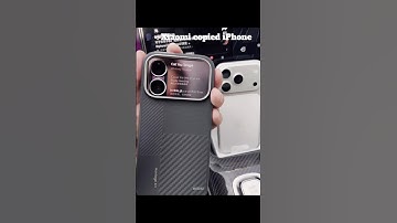 🗣: Xiaomi Copied iPhone | Meanwhile: POCO f6 pro🔥 | #smartphone #mobile #apple | MKT