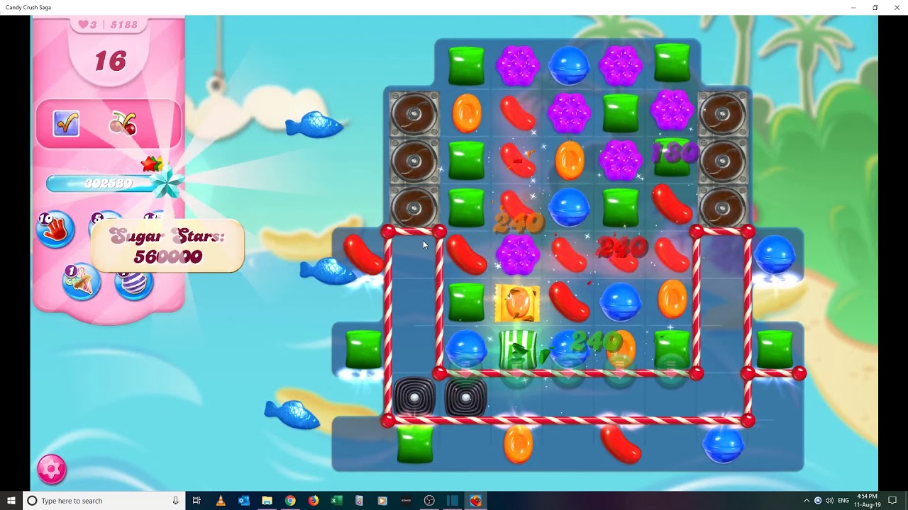 Candy Crush Saga Level 5188 YouTube