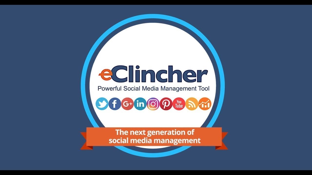 Explainer video - social media management tool | eClincher