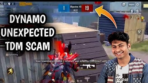DYNAMO GAMING UNEXPECTED TDM SCAM | BGMI
