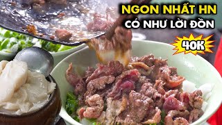 Việt Food | Nghe Đồn Đây là Quán Phở Bò Tái Lăn Ngon Nhất Hà Nội