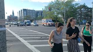 The aftermath of MBTA bus losing control.