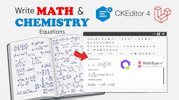 Add Math & Chemistry Formulas in Laravel CKEditor 4 (MathType Setup)