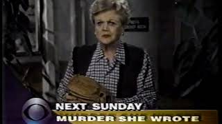 Murder, She Wrote will not be seen due to the 1992 World Series Angela Lansbury JB Jessica Fletcher