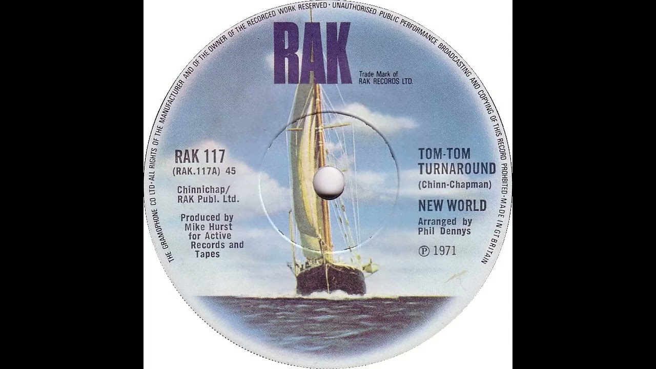 UK New Entry 1971 (115) New World - Tom-Tom Turnaround