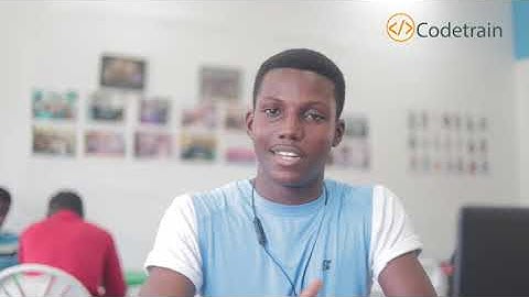 Moses shares his experience at Codetrain App Development Bootcamp