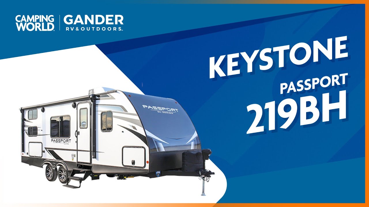 21 Keystone Passport 219bh Travel Trailer Rv Review Camping World Youtube