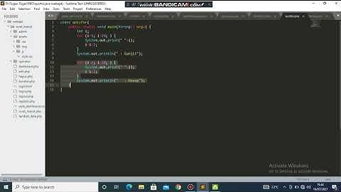 program deret angka ganjil & genap menggunakan perulangan for pada java