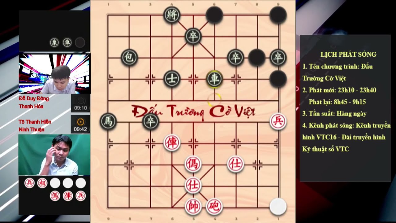 ĐẤU TRƯỜNG CỜ VIỆT  CỜ TƯỚNG ÚP 2018 Tô Thanh Hiền vs Đỗ Duy Đông