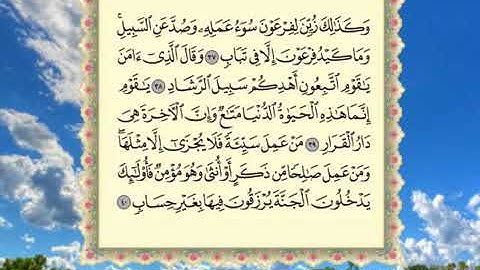 سورة غافر بصوت القارئ عبدالرحمن جمال العوسي