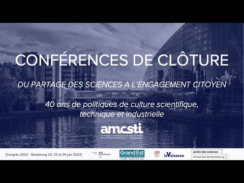 Congrès de l'Amcsti 2022 - Conférences de clôture