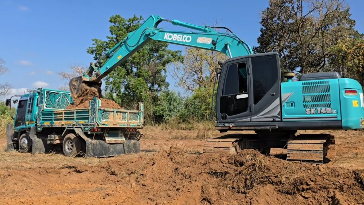 ได้งานใหญ่ นายหน้าออกรถขุดเองเลย สุดยอดจริงๆ