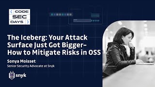 Celebrity The iceberg: Your attack surface just got bigger, mitigating risk in your OSS projects) -CodeSecDays Net Worth