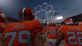 EA SPORTS College Football 26 Clemson Tigers Night Game Entrance