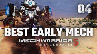 Best Early Game Mech? | Mechwarrior 5: Mercenaries | 2nd Playthrough | Episode #4