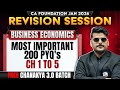 CA Foundation Business Economics: Most Important 200 PYQ's - Ch 1 to 5 | Jan 2026 | Love Kaushik Sir Mp3 Song