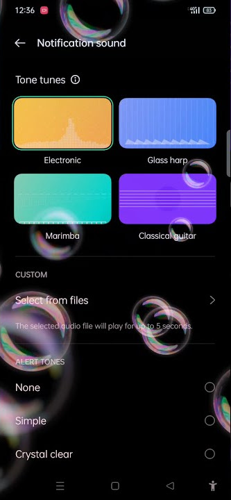 OPPO ColorOS 11 | Stock Notification Sounds