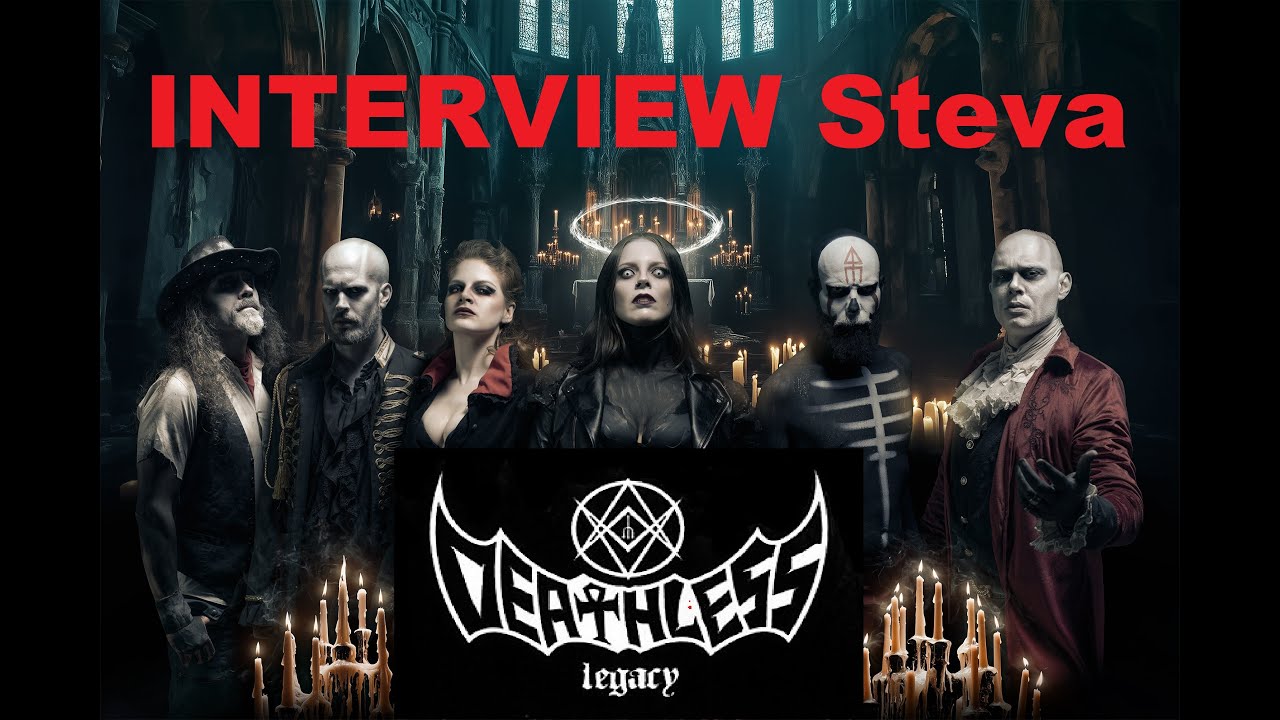 Interview DEATHLESS LEGACY (heavy/dark metal-IT) with singer Steva for 7th opus Damnation Aeterna