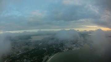 Mini Talon FPV cloud surfing - Runcam Split