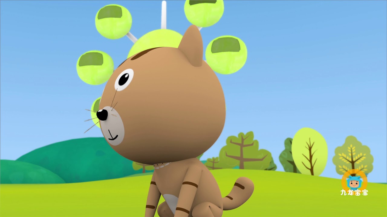 小花猫 | 儿歌 | Kids songs | Little dragon Babies Sing & Dance 