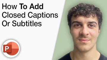 How To Add Closed Captions or Subtitles in Powerpoint [2025 Full Guide]