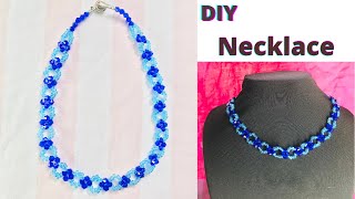 S03 E11. How to make bead jewelry/Necklace tutorials. (Beading series).