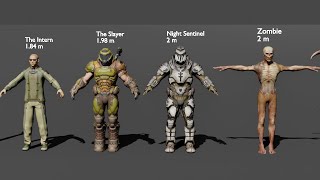 DOOM Eternal scale comparison