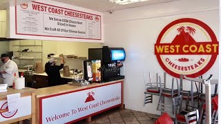 West Coast Cheesesteaks on Route 66 in Glendora  Southern California Take Out Food Review