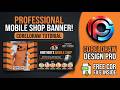 How to Design a Professional Mobile Shop Banner in CorelDRAW | Free CDR File