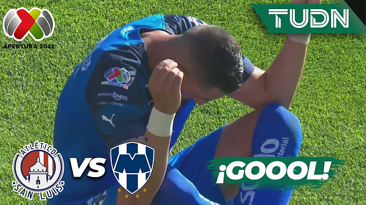 ¡MELLIZO! Gol de Monterrey | Atl San Luis 0-1 Rayados | Liga Mx Apertura 22 -J3 | TUDN