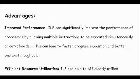 What is Instruction Level Parallelism ILP? explained Instruction Level Parallelism ILP