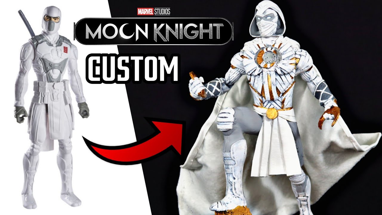 Statua Da Collezione Marvel: Cavaliere Della Luna In Stile Animato
