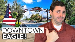 BEST TOUR of Downtown Eagle Idaho in 2024 | Living in Eagle Idaho | Moving to Eagle Idaho