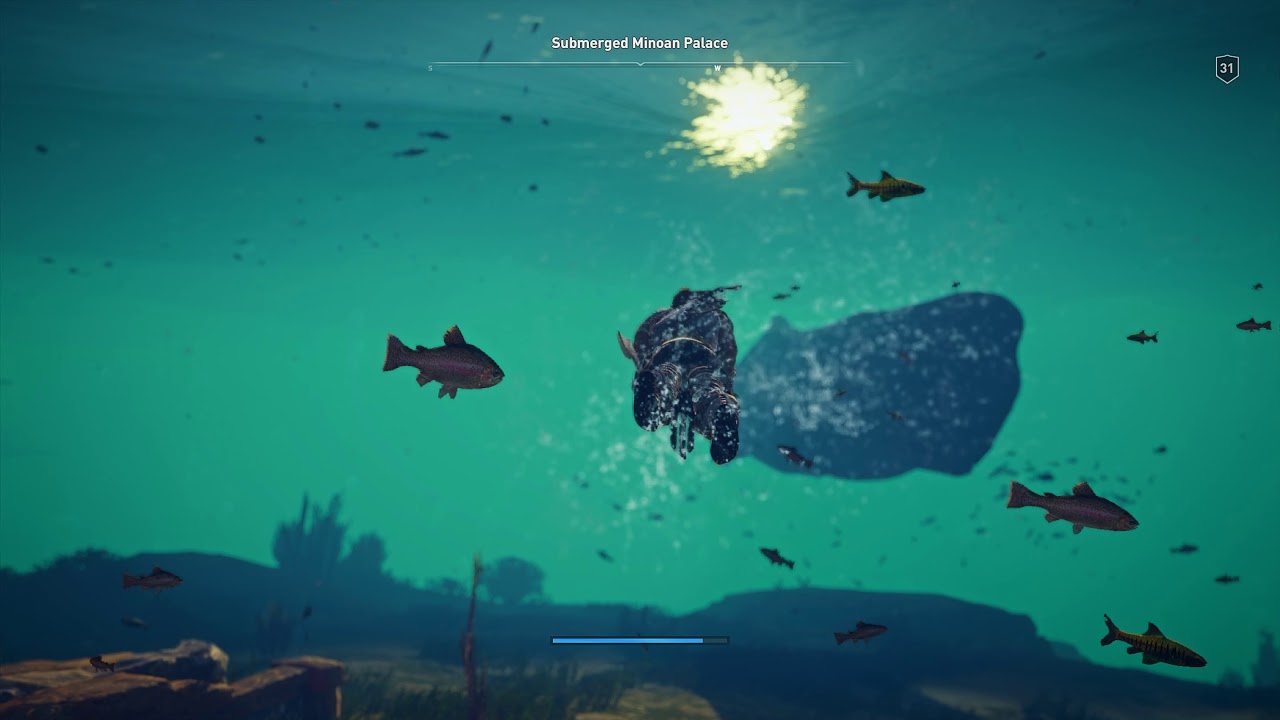 Assassin's Creed Odyssey Submerged Minoan Palace YouTube