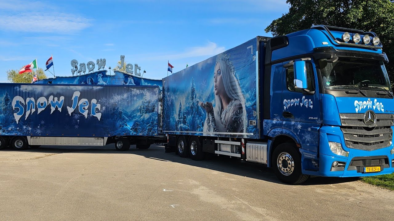 Kermis Nijmegen 2025 @ Opbouw Kermis / Aufbau Kirmes