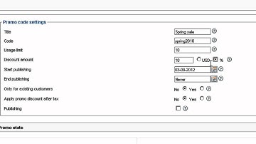 Joomla Promo Code | Joomla Coupons eCommerce Feature