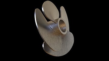 Autodesk inventor simple Propeller modeling